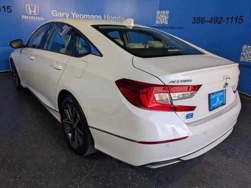 Blue 2021 Honda Accord EX-L 1.5T