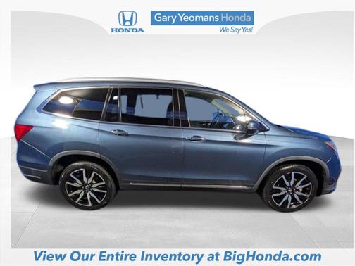 Blue 2021 Honda Pilot AWD Elite