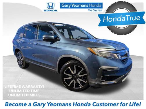 Blue 2021 Honda Pilot AWD Elite
