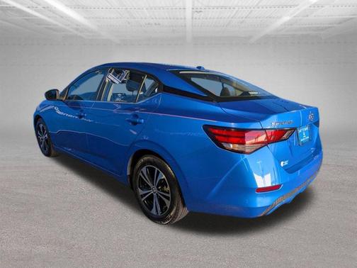Electric Blue Metallic 2021 Nissan Sentra SV