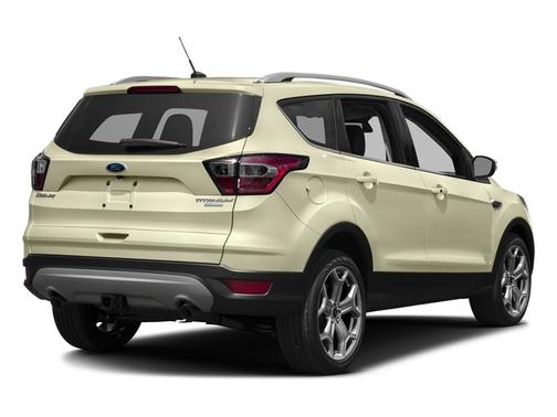 White Gold Metallic 2017 Ford Escape Titanium