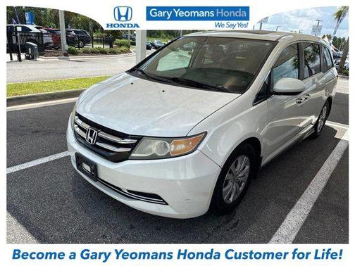 White 2015 Honda Odyssey EX-L