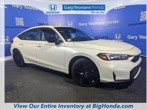 PLATINUM WHT PR 2026 Honda Civic Hybrid Sport