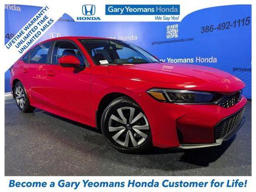 Rallye Red 2026 Honda Civic LX