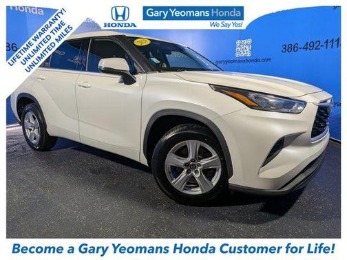Blizzard Pearl 2020 Toyota Highlander L