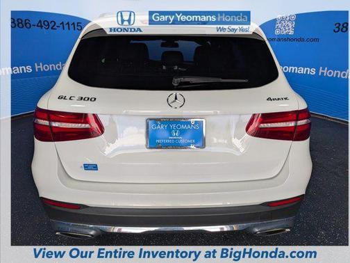 White 2018 Mercedes-Benz GLC 300 4MATIC