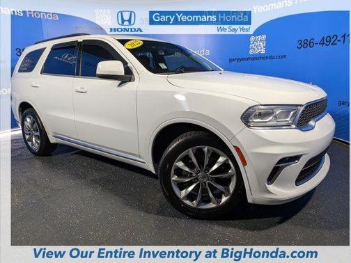 White Knuckle Clearcoat 2022 Dodge Durango SXT RWD