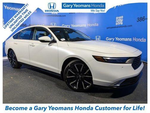 PLATINUM WHT PR 2026 Honda Accord Hybrid Touring