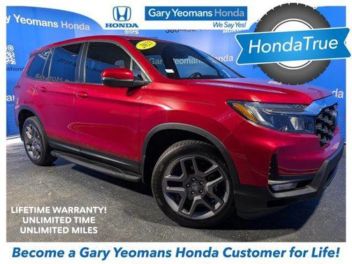 Radiant Red Metallic II 2023 Honda Passport AWD EX-L