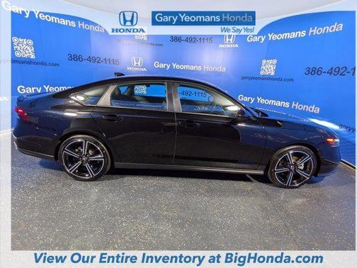 Crystal Black Pearl 2026 Honda Accord Hybrid Sport