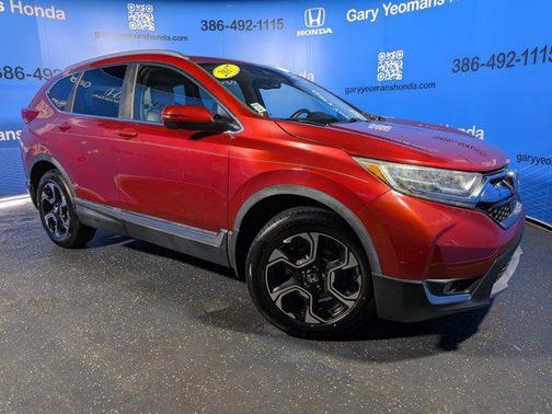 Basque Red Pearl 2017 Honda CR-V Touring