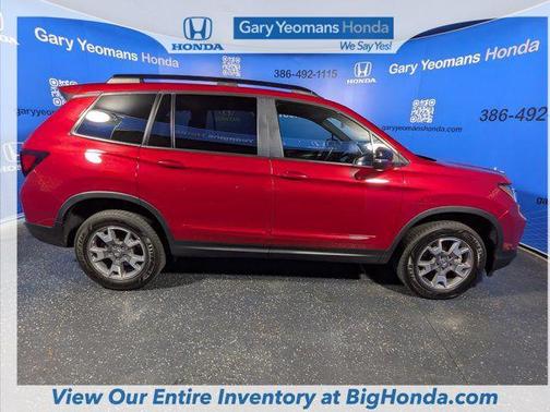 Radiant Red Metallic II 2022 Honda Passport AWD TrailSport