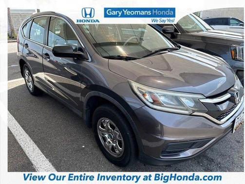 Gray 2015 Honda CR-V LX