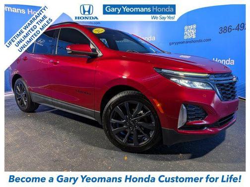 Cherry Red Tintcoat 2022 Chevrolet Equinox FWD RS