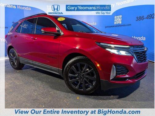 Cherry Red Tintcoat 2022 Chevrolet Equinox FWD RS