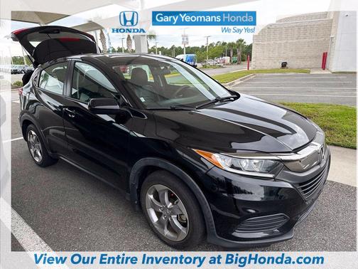 Crystal Black Pearl 2022 Honda HR-V LX