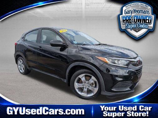 Crystal Black Pearl 2022 Honda HR-V LX