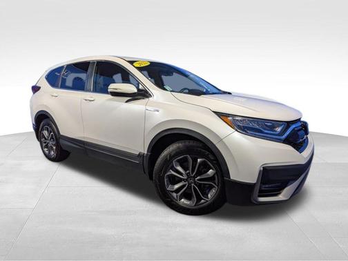 Platinum White Pearl 2022 Honda CR-V Hybrid EX-L