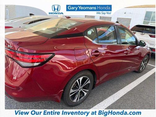 Scarlet Ember Tintcoat 2022 Nissan Sentra SV