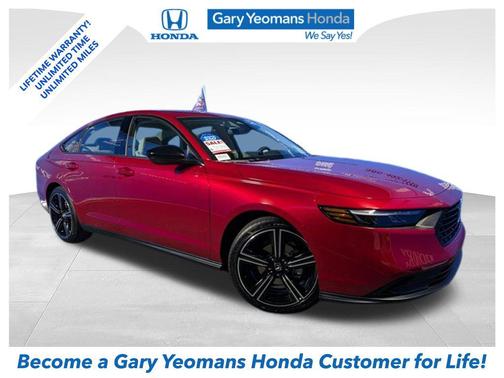 RADIANT RED MET 2026 Honda Accord SE