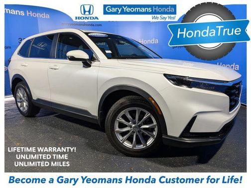 Platinum White Pearl 2025 Honda CR-V EX-L AWD