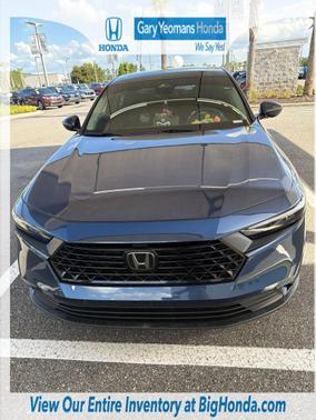 Canyon River Blue Metallic 2024 Honda Accord EX