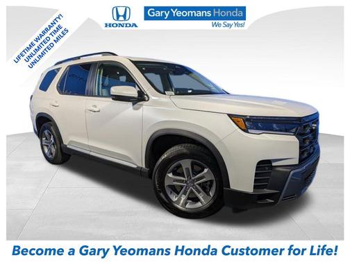 PLATINUM WHITE 2026 Honda Pilot EX-L