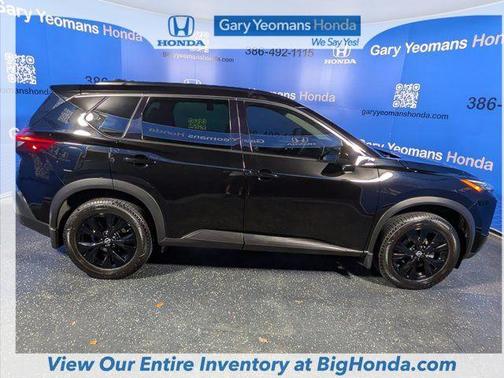 Super Black 2023 Nissan Rogue SV