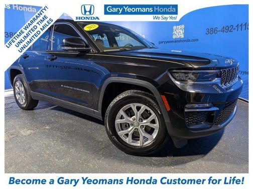 Diamond Black Crystal Pearlcoat 2023 Jeep Grand Cherokee Limited
