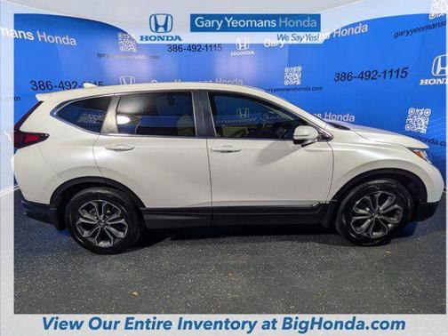 Platinum White Pearl 2021 Honda CR-V 2WD EX-L