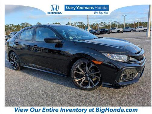 Crystal Black Pearl 2018 Honda Civic Sport