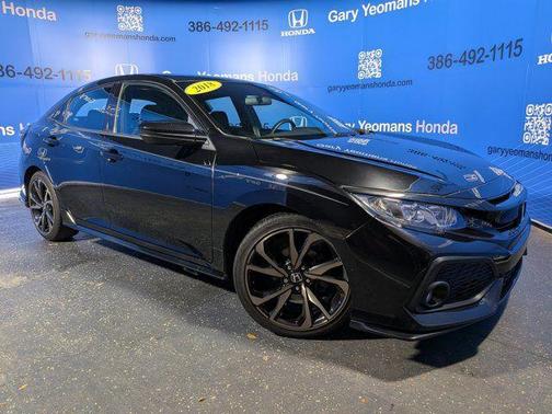 Crystal Black Pearl 2018 Honda Civic Sport