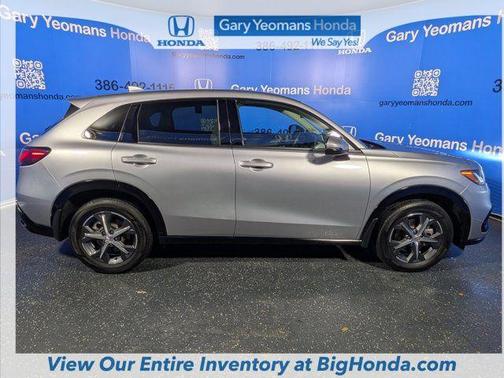 Lunar Silver Metallic 2025 Honda HR-V EX-L