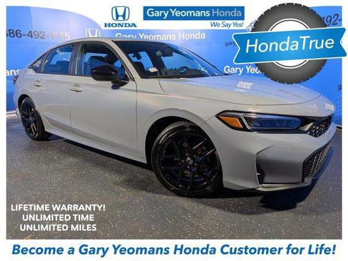 Urban Gray Pearl 2026 Honda Civic Sport