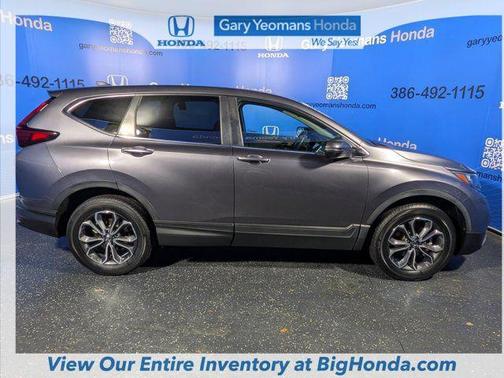 Gray 2021 Honda CR-V AWD EX-L