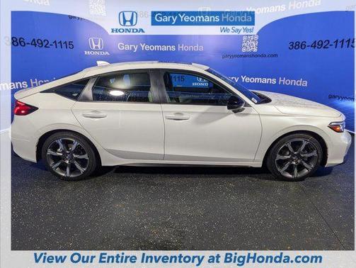 PLATINUM WHT PR 2026 Honda Civic Hybrid Sport Touring