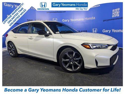 PLATINUM WHT PR 2026 Honda Civic Hybrid Sport Touring