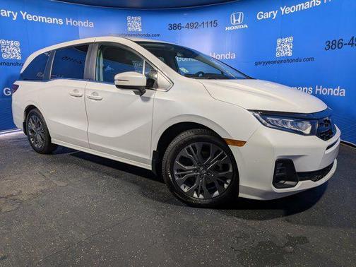 Platinum White Pearl 2025 Honda Odyssey Touring