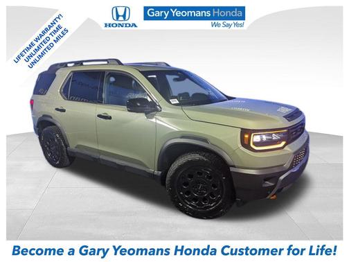ASH GREEN MET 2026 Honda Passport AWD TrailSport Elite Blackout