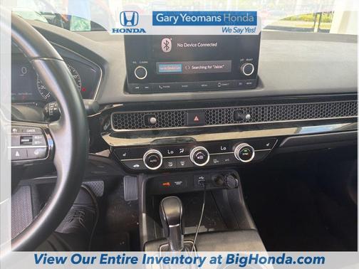 Gray 2023 Honda Civic EX-L