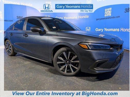 Gray 2023 Honda Civic EX-L