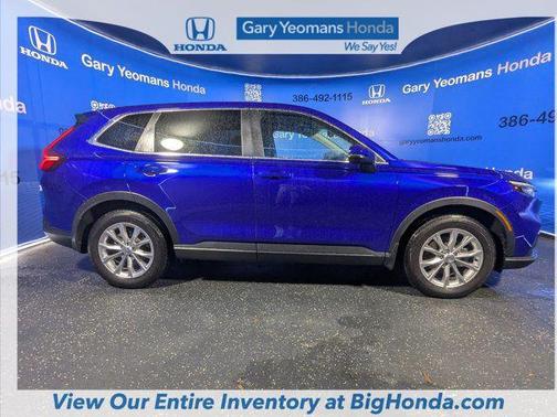 Blue 2024 Honda CR-V EX-L AWD