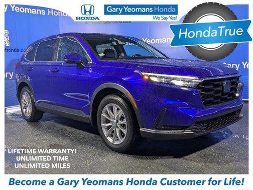 Blue 2024 Honda CR-V EX-L AWD