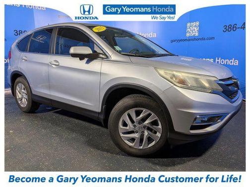 Alabaster Silver Metallic 2015 Honda CR-V EX