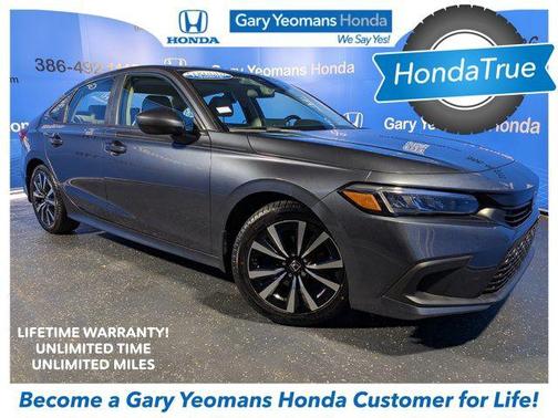 Meteorite Gray Metallic 2024 Honda Civic EX
