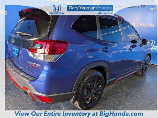 Sapphire Blue Pearl 2023 Subaru Forester Sport