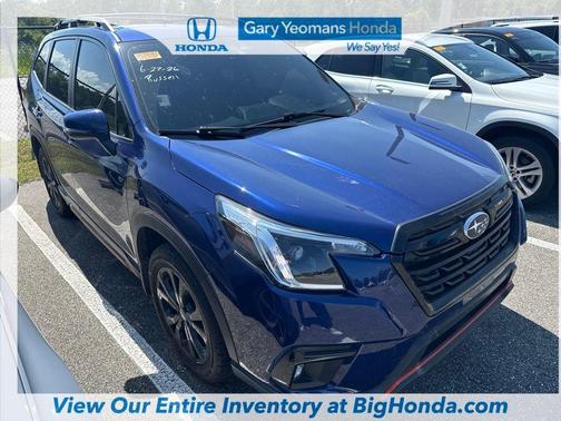 Sapphire Blue Pearl 2023 Subaru Forester Sport