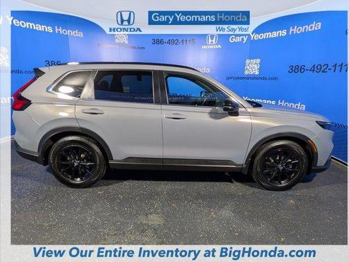 Gray 2024 Honda CR-V Hybrid Sport FWD