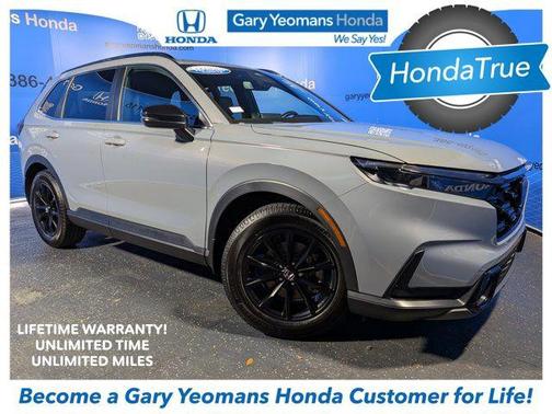 Gray 2024 Honda CR-V Hybrid Sport FWD