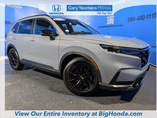 Gray 2024 Honda CR-V Hybrid Sport FWD